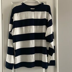 Horizontal stripe shirt